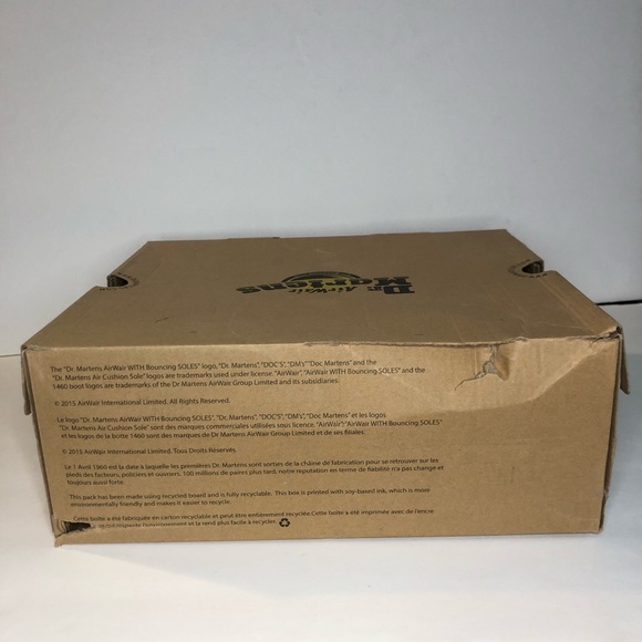 Dr. Martens 101 Brando Triple Black boots size 9 men’s 10 women’s brand new! - Picture 16 of 16